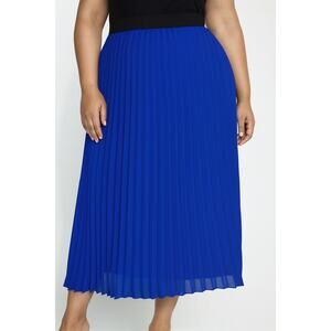 Laurie Felt Royal Blue‎ Size 2X Skirt